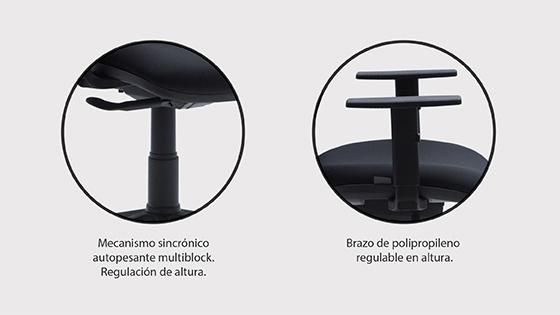 Silla escritorio ergonómica