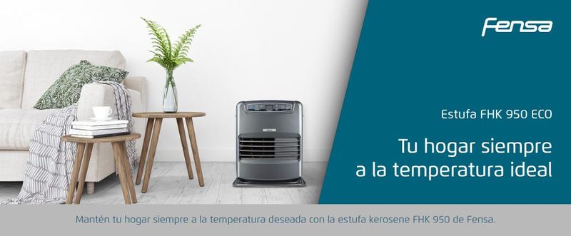 Estufa Fensa Fan Heater FHK 950 ECO