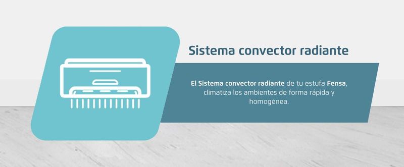 Sistema de convector radiante