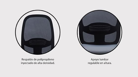 Silla escritorio ergonómica