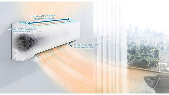 Samsung Split Inverter, 18000 BTU, WI-FI, Frío & Calor