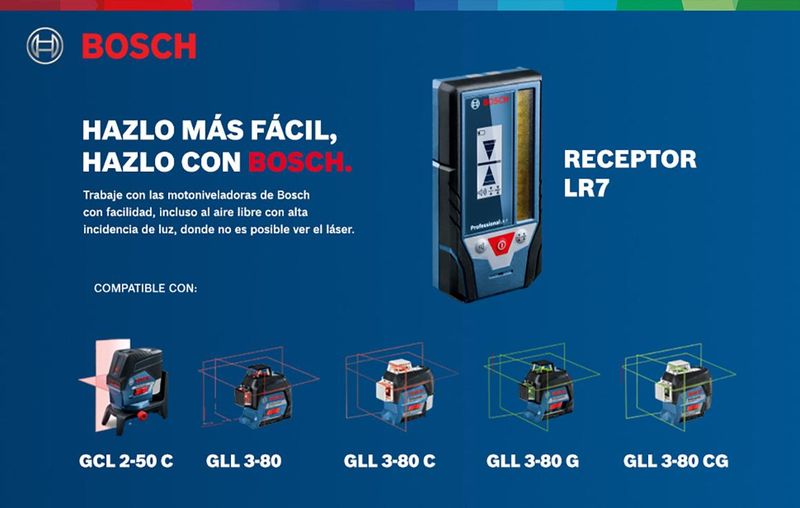 Receptor de Nivel de Bosch LR7