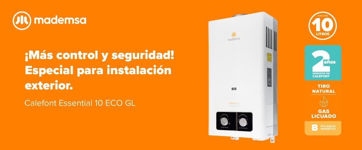Calefon Mademsa Essential 10 ECO GL