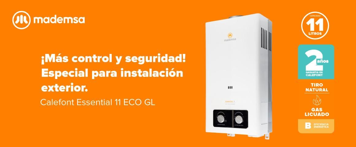 Calefon Mademsa Essential 11 ECO GL
