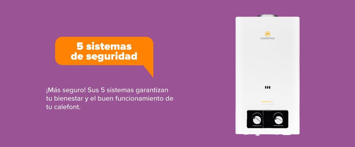 5 sistemas de seguridad que garantizan tu bienestar y el buen funcionamiento de tu calefont