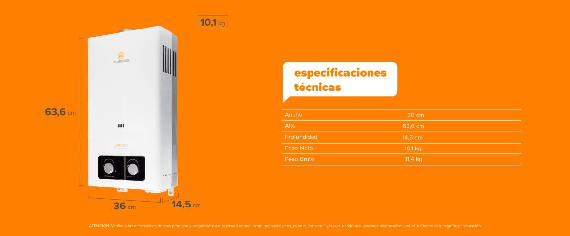 Especificaciones Tecnicas