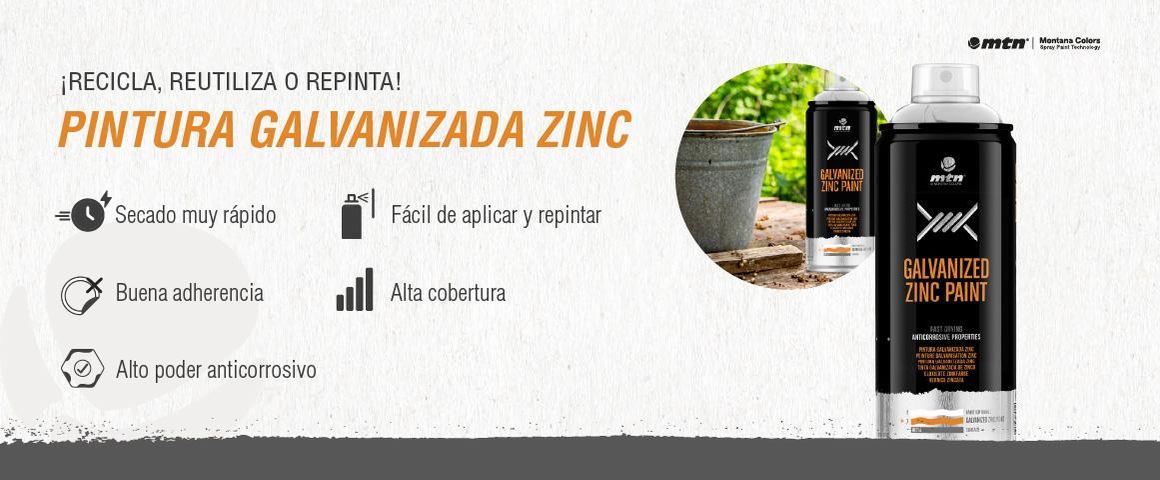 MTN PRO Pintura galvanizada zinc