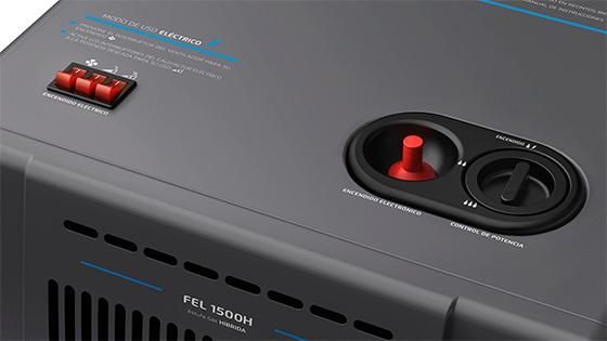 Sistema híbrido con la estufa híbrda FEL 1500H