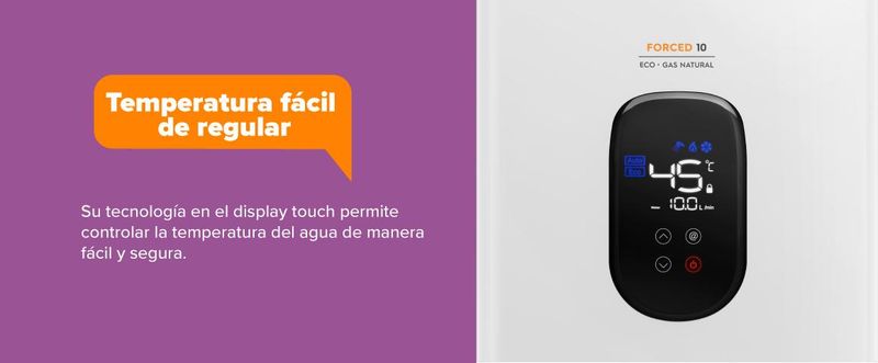 Temperatura facil de regular