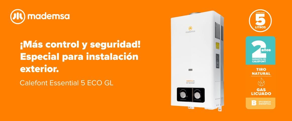 Calefon Mademsa Essential 5 ECO GL