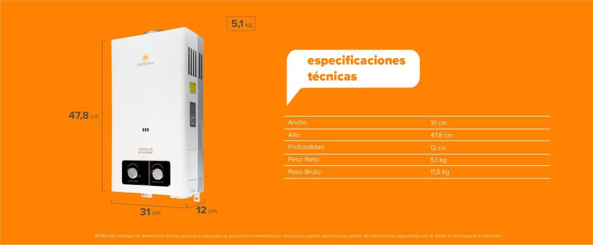 Especificaciones Tecnicas