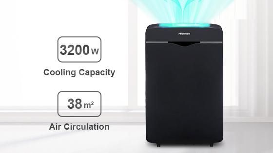 Potente capacidad de enfriamiento, climatización rápida, ideal para los calurosos días de verano.
