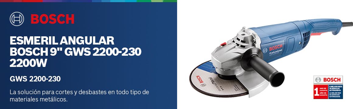 Esmeril Angular Bosch 9