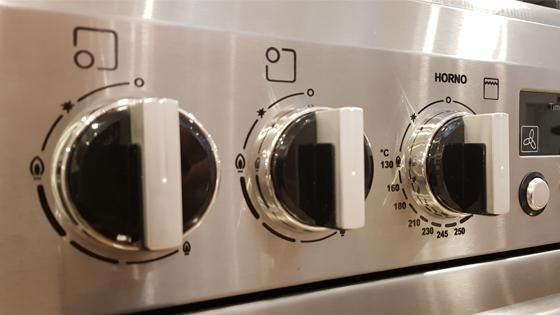 Encendido automático en quemadores, horno y grill