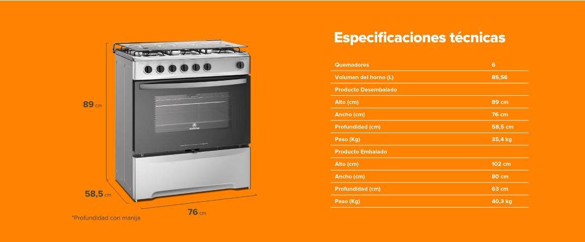 Especificaciones Tecnicas