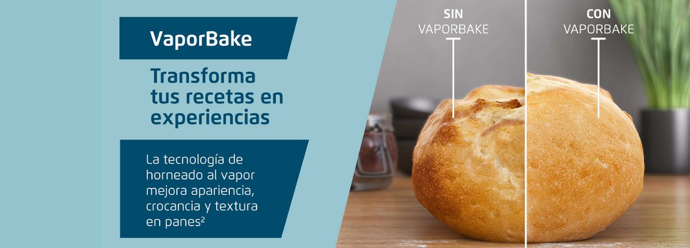 VaporBake. Transforma tus recetas en experiencias