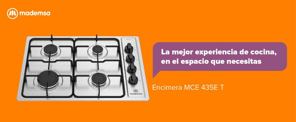 Encimera MCE 435E T. La mejor experiencia de cocina, en el espacio que necesitas