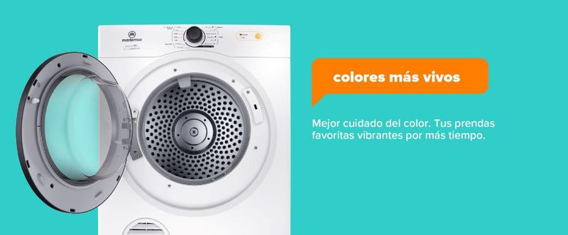 Colores más vivos. Mejor cuidado del color. Tus prendas favoritas vibrantes por más tiempo.