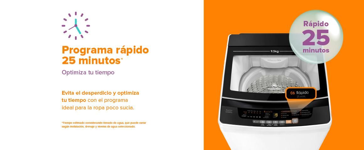 programa rapido de 25 minutos