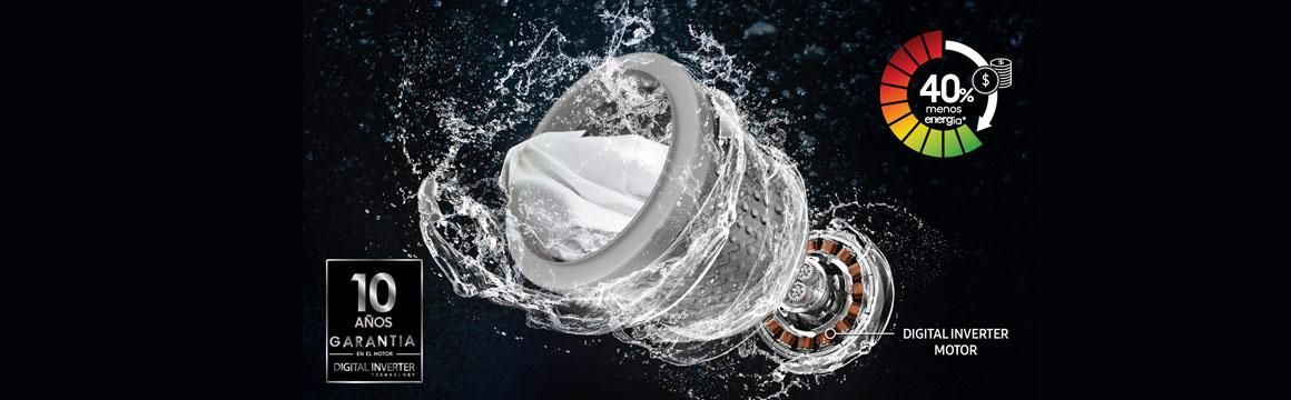 Lavadora 22 Kg con Bubble Storm, WA22A8370GV/ZS