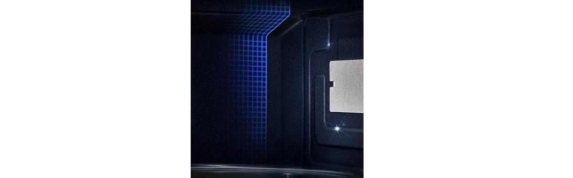 Microondas Espejado con Esmalte Cerámico 23L