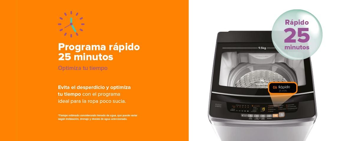 Programa rapido 25 minutos