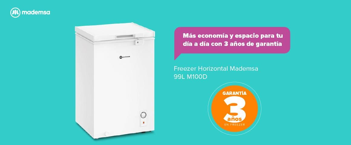 Freezer Horizontal Mademsa M100D 90 Litros Dual