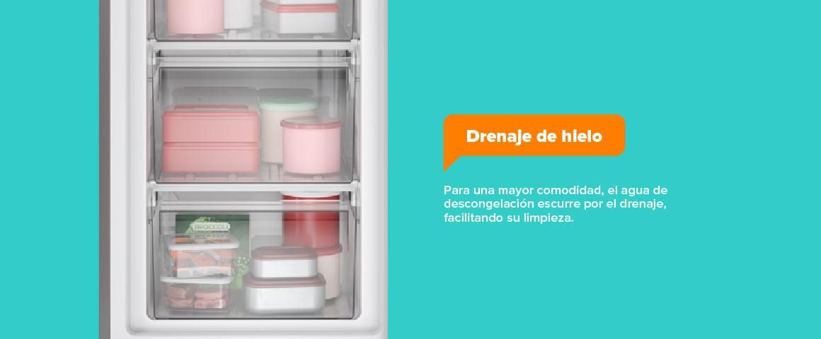 Drenaje de hielo. 