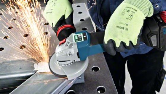 Esmeril inalámbrico Bosch GWS 18V-10 PSC 18V SB