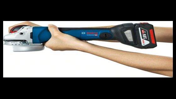 Esmeril inalámbrico Bosch GWS 18V-10 PSC 18V SB
