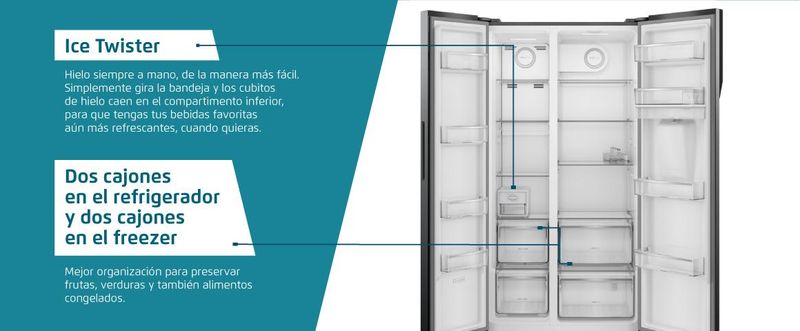 Gran capacidad y versatilidad interior