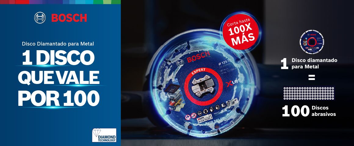 Disco Diamantado para Metal Bosch X-Lock 115mm - Vista principal