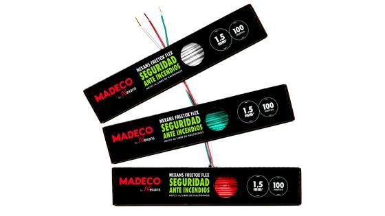 MADECO BOX Libre de halógenos 1,5mm2 rojo