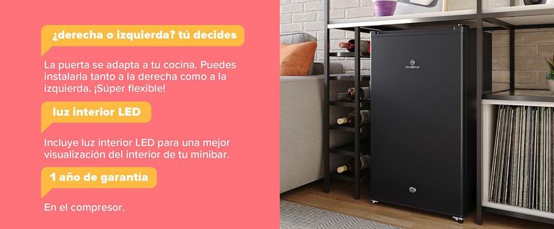 Versatilidad. Puerta reversible que se adapta a tu hogar. 