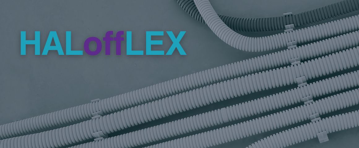 Instalación tubería corrugada HALoffLEX