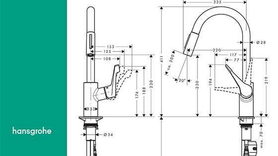 GRIFERIAS HANSGROHE