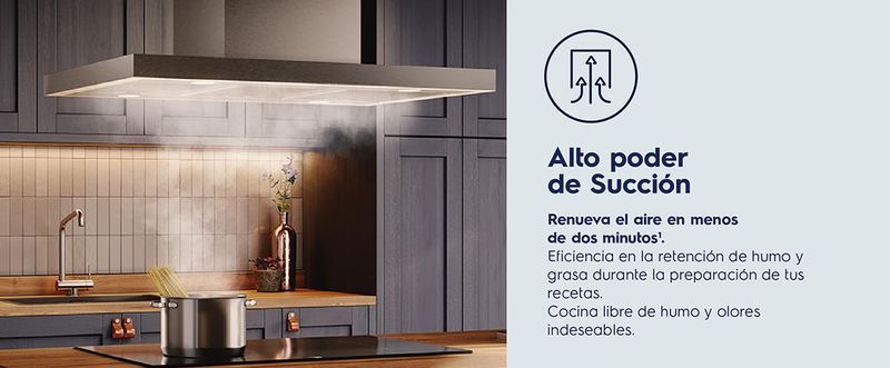 Alto poder de Succión