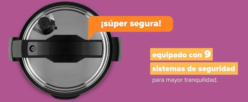 Súper segura. Equipado con 9 sistemas de seguridad para mayor tranquilidad.