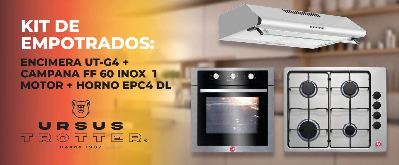 KIT EMPOTRABLE, GAS LICUADO, HORNO ELECTRICO, ENCIMERA GAS, CAMPANA, KIT, KIT COCINA