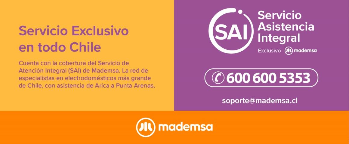 Servicio de asistencia Integral exclusivo Mademsa 600 600 5353