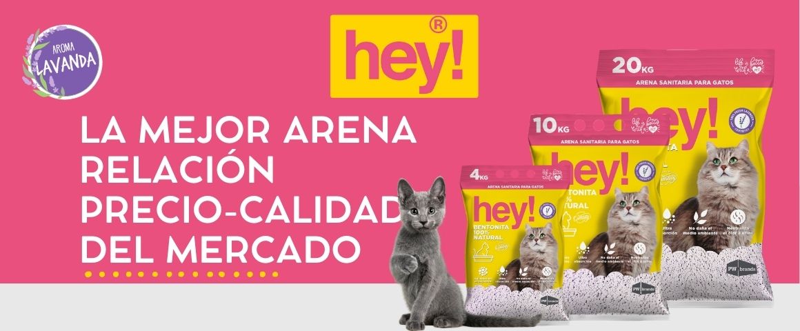 Arena sanitaria para gatos