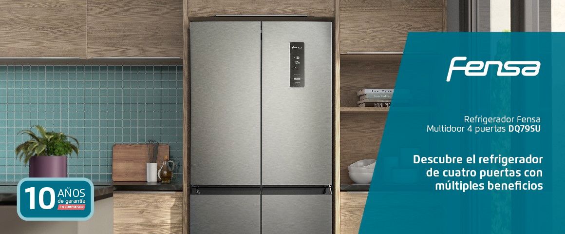 Refrigerador Fensa Multidoor 4 puertas DQ79SU 