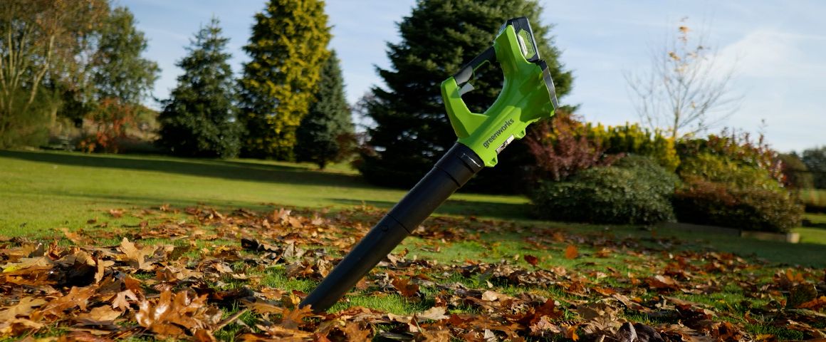Soplador inalámbrico Greenworks - Ideal para tu jardín
