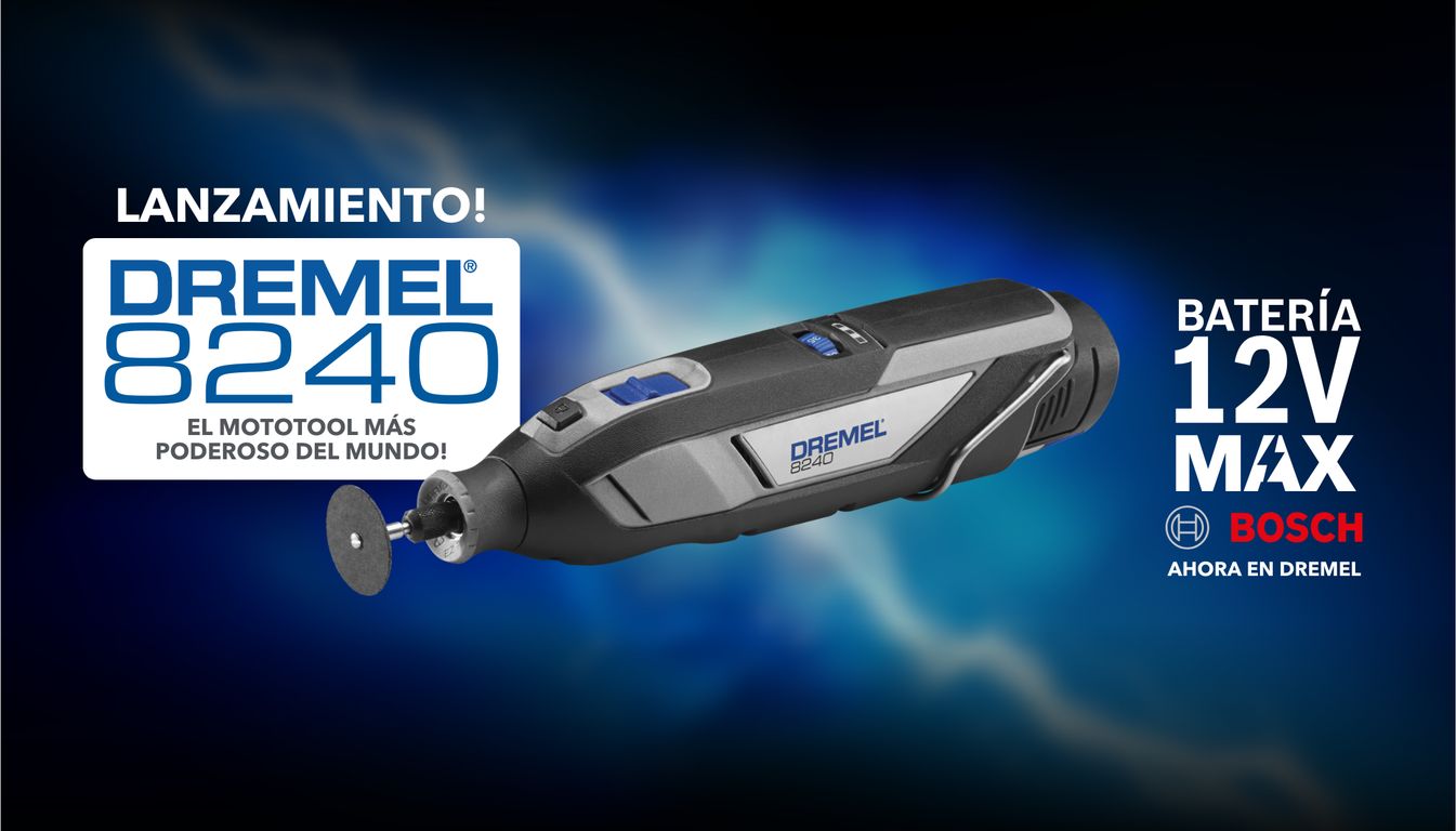 Nueva Dremel 8240, herramienta rotativa versátil