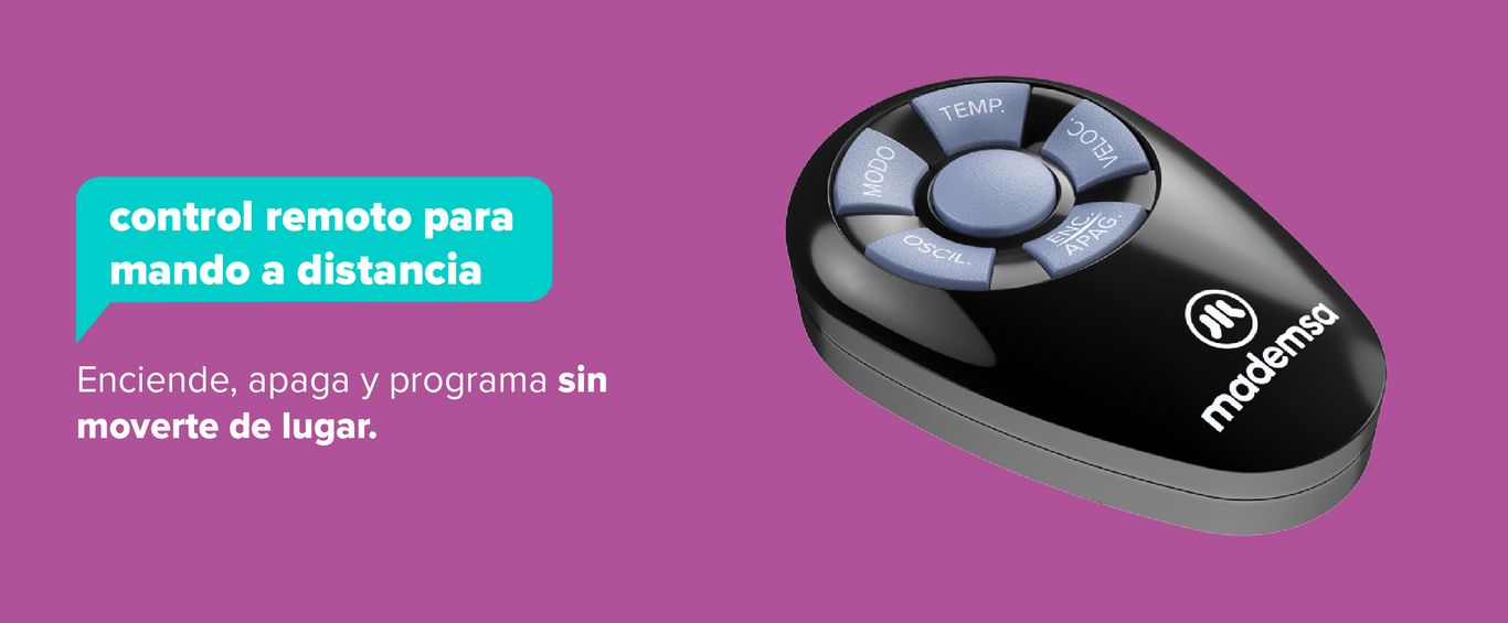 Control remoto Mademsa
