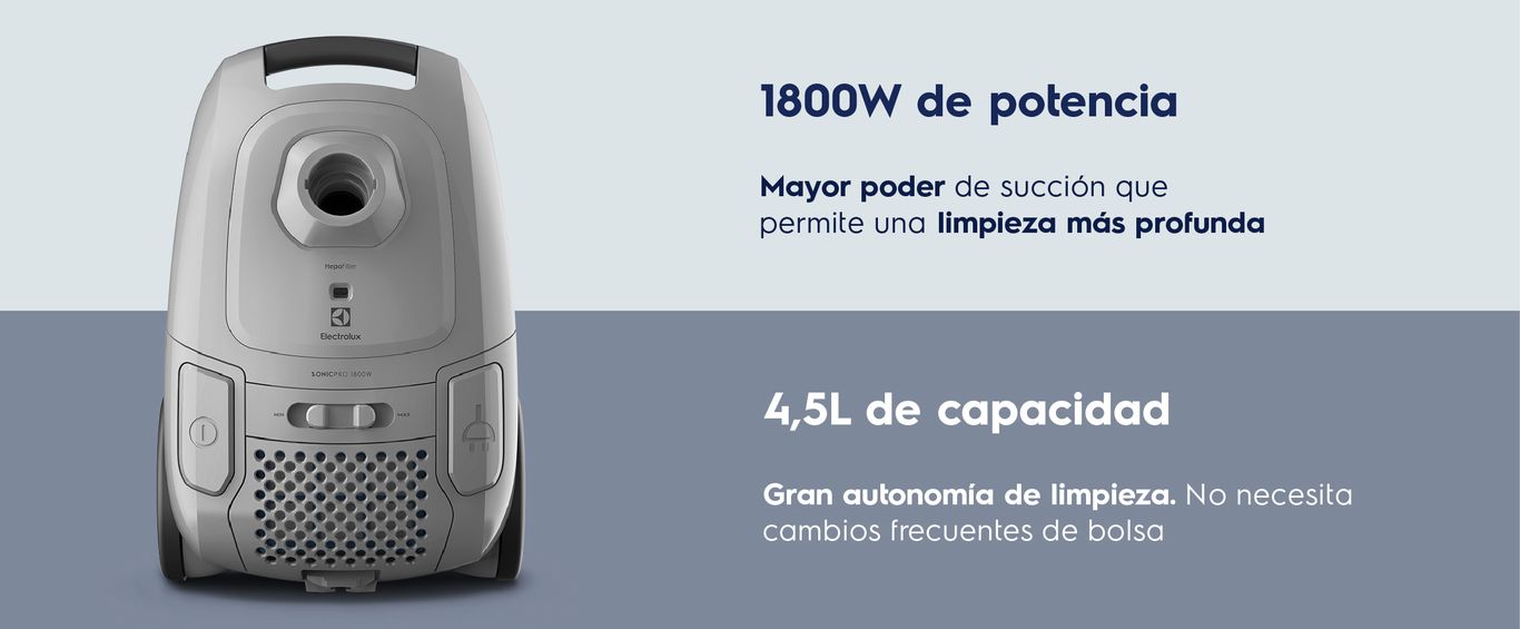 1800W de potencia y capacidad para 4,5L.