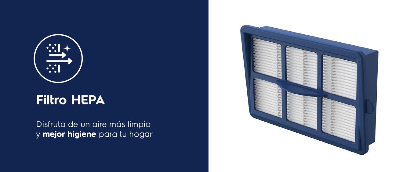Filtro HEPA.