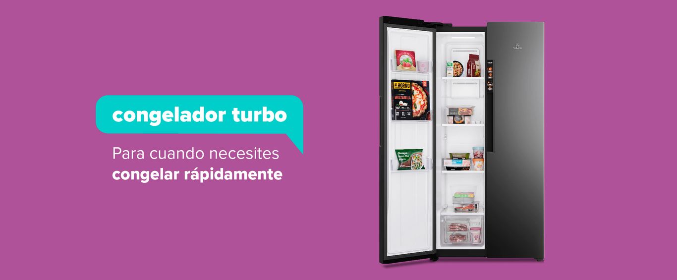 Congelador turbo.