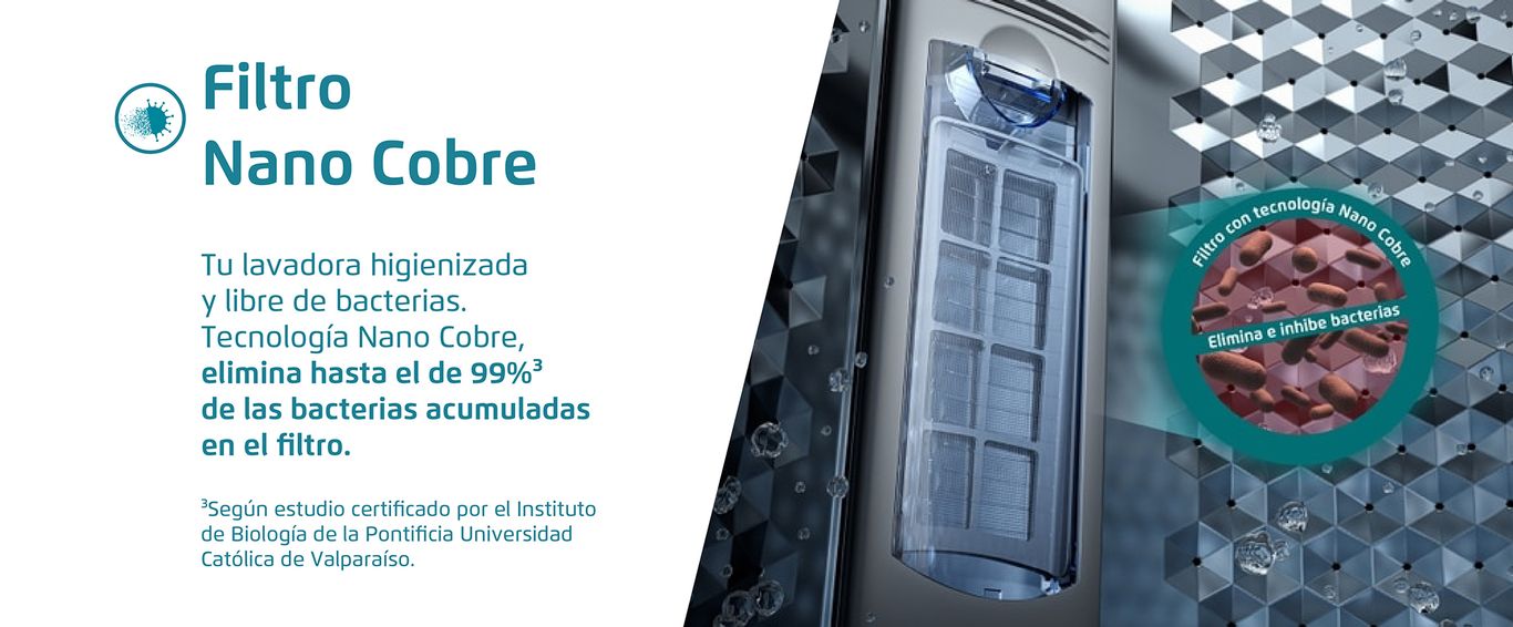 Filtro Nano Cobre