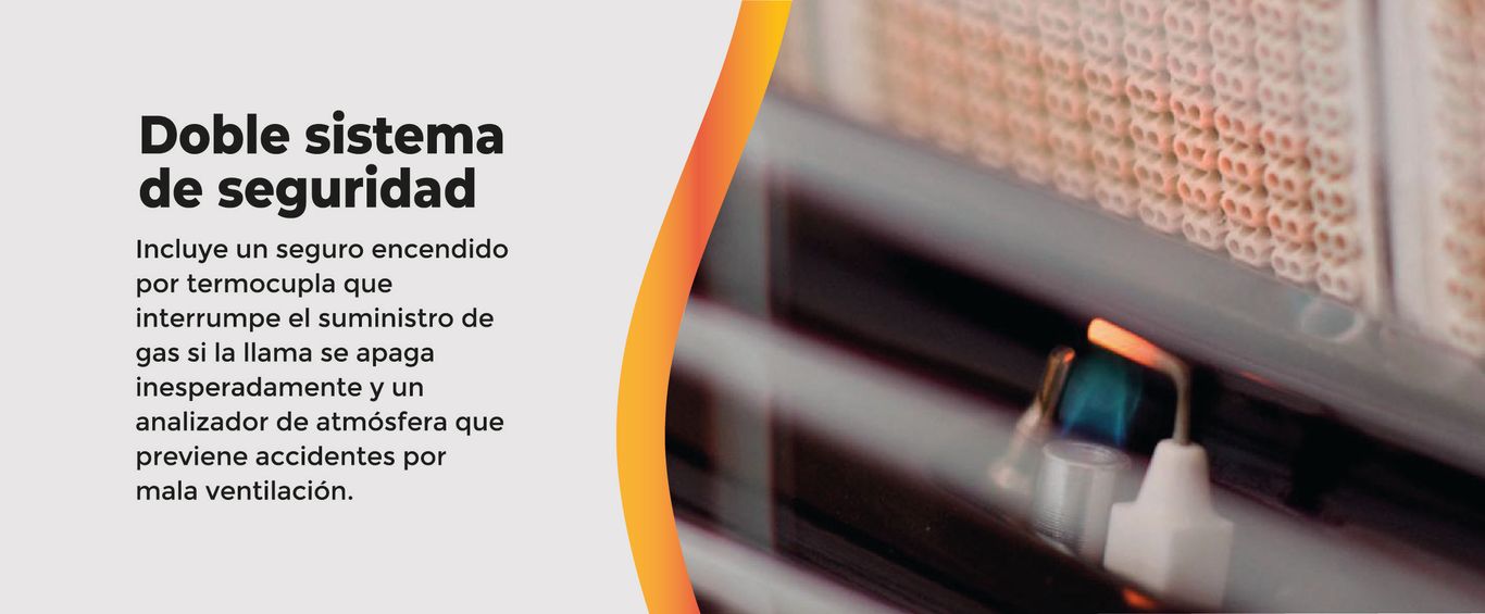 ESTUFA; GAS; INVIERNO: URSUS TROTTER; CALOR; CALEFACTOR; FRX; FRX2800, 15 KILOS